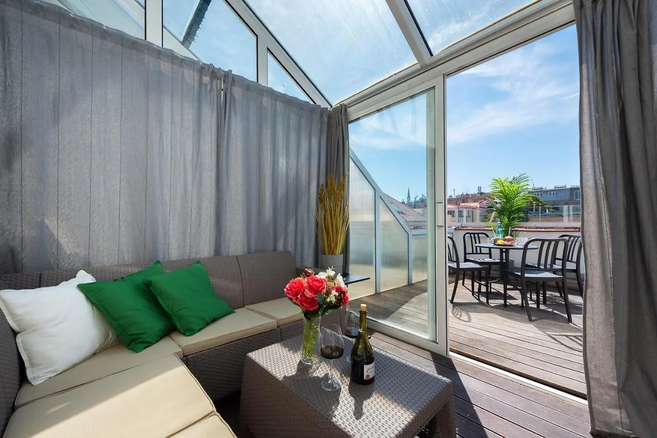Duplex Apartment In Prague On Mala Stepanska